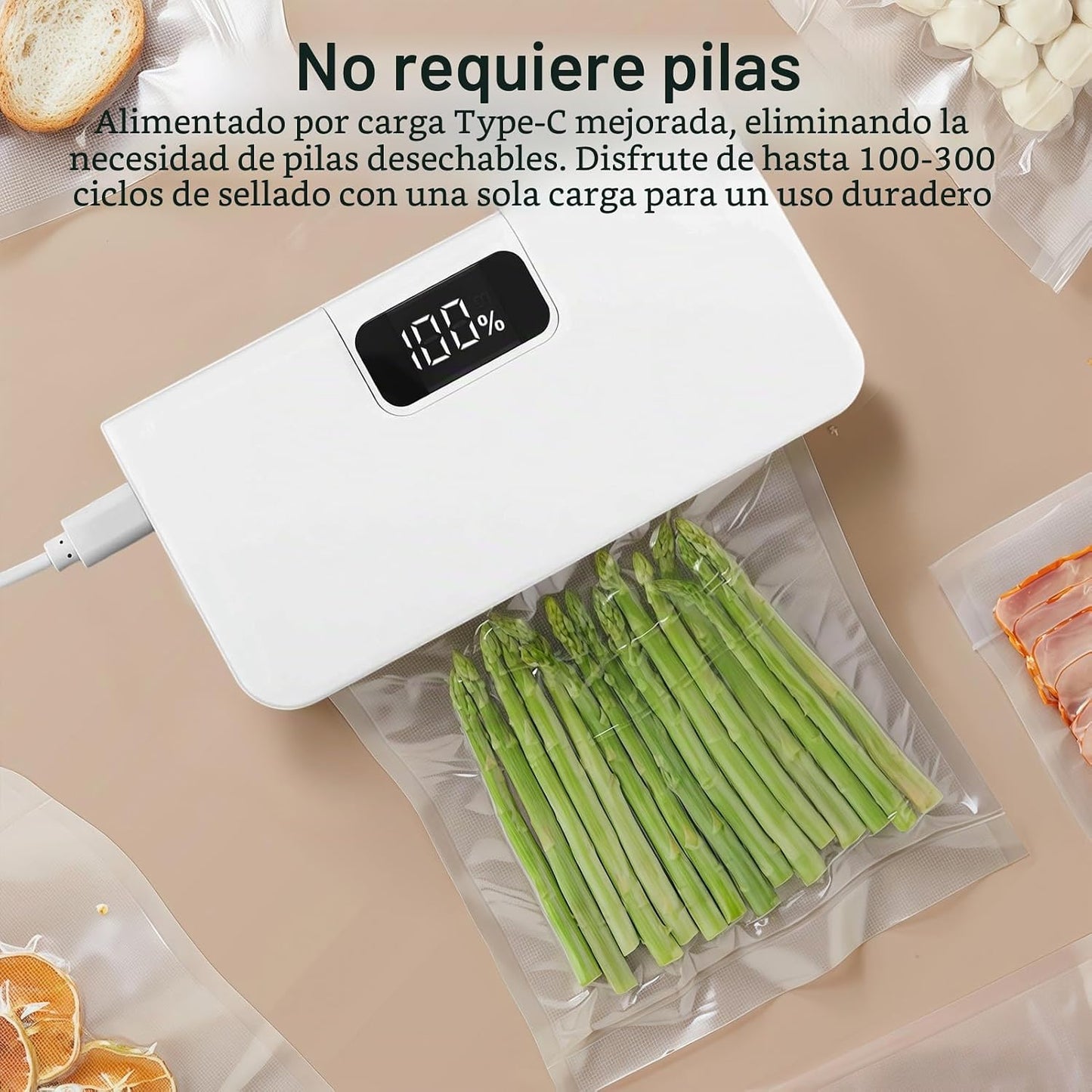 Sellador Térmico de Bolsas